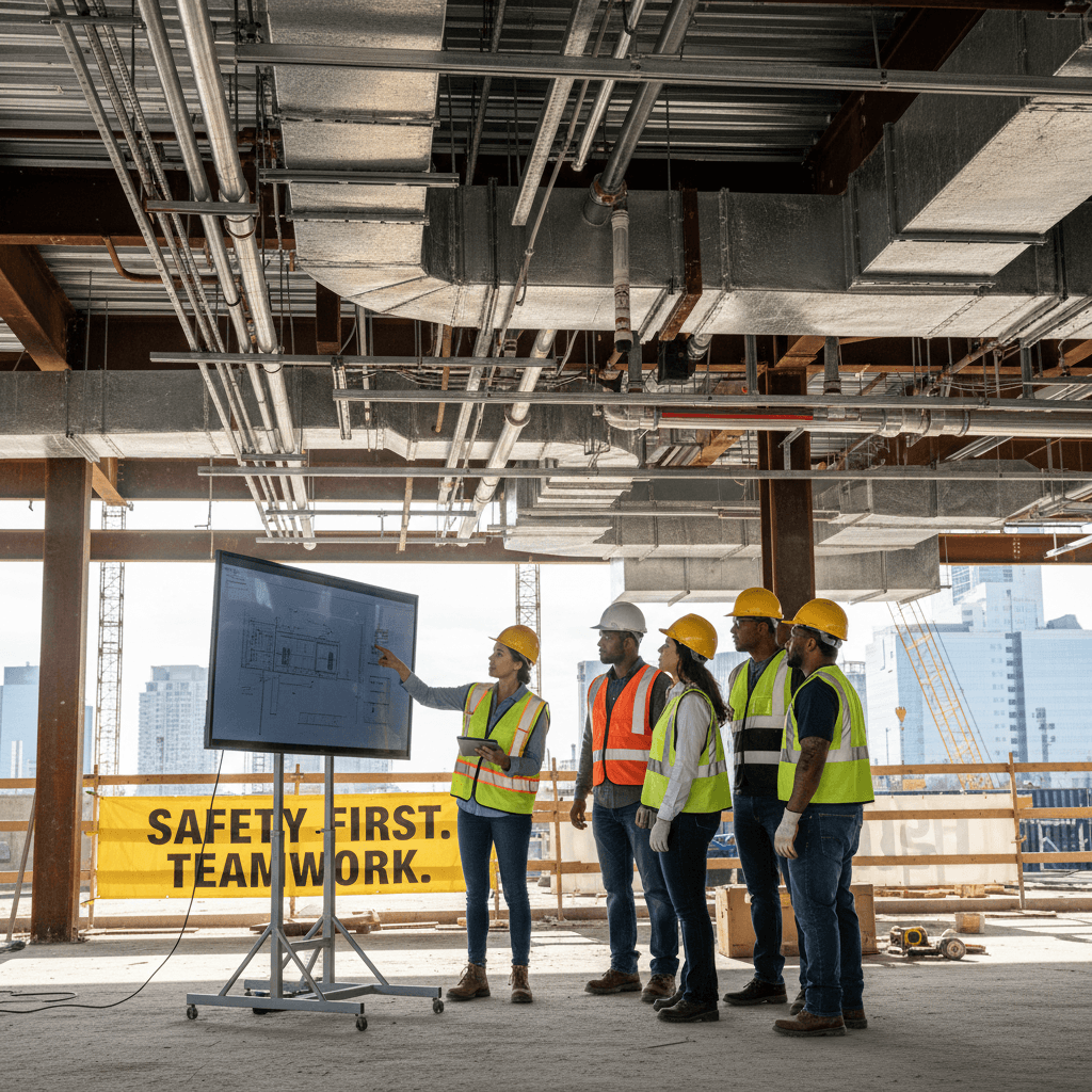 Construction coordination and review